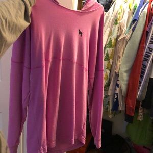 Pink hoodie